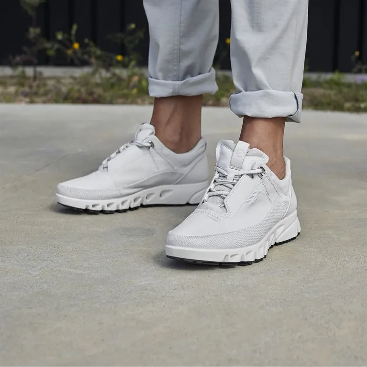 ECCO Multi Vent Low GTX White Ladies Leather Gore-tex Sneakers