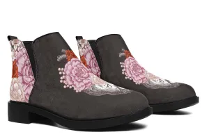 Floral Heart Neat Vibe Boots