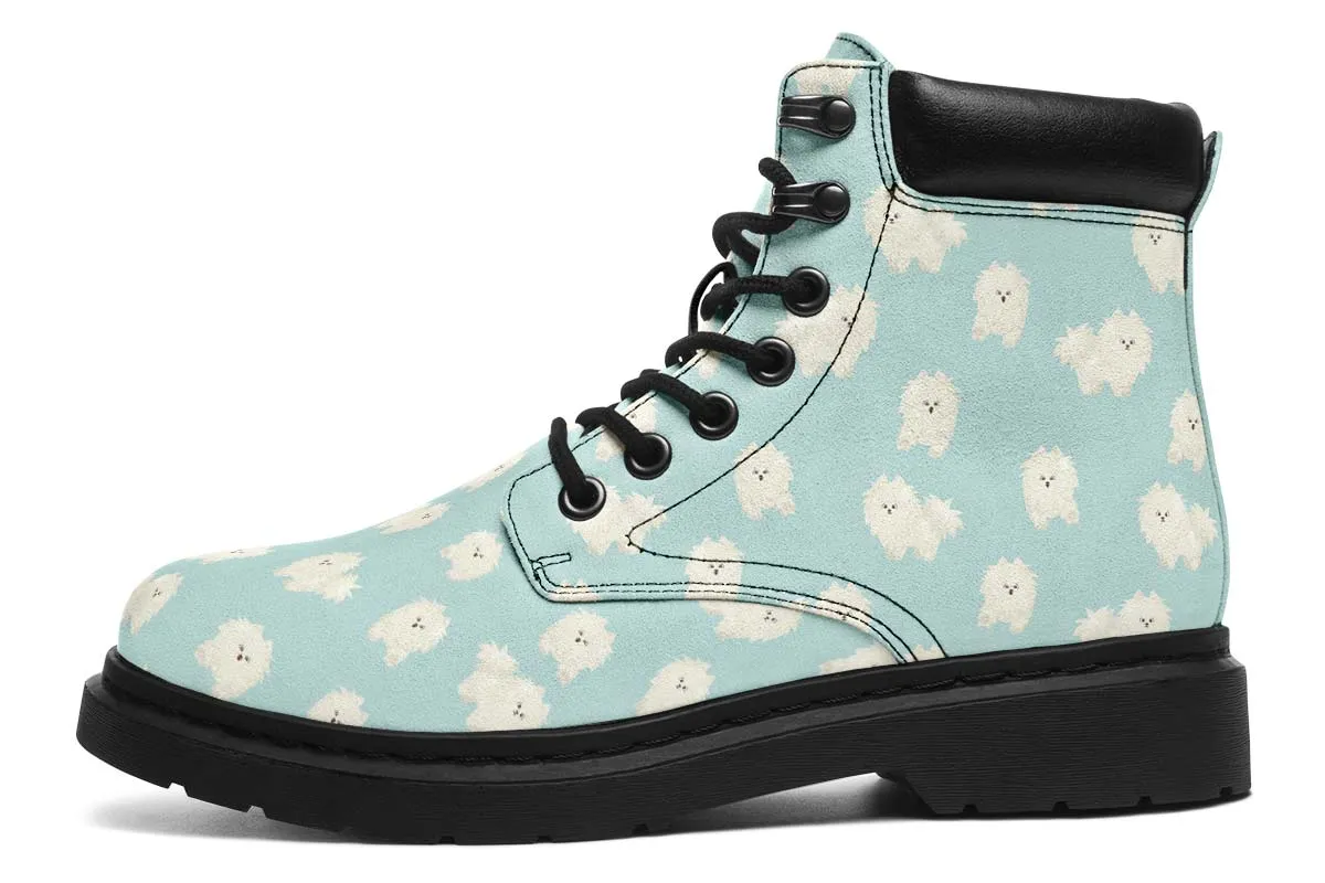 Fluffy American Eskimo Classic Vibe Boots