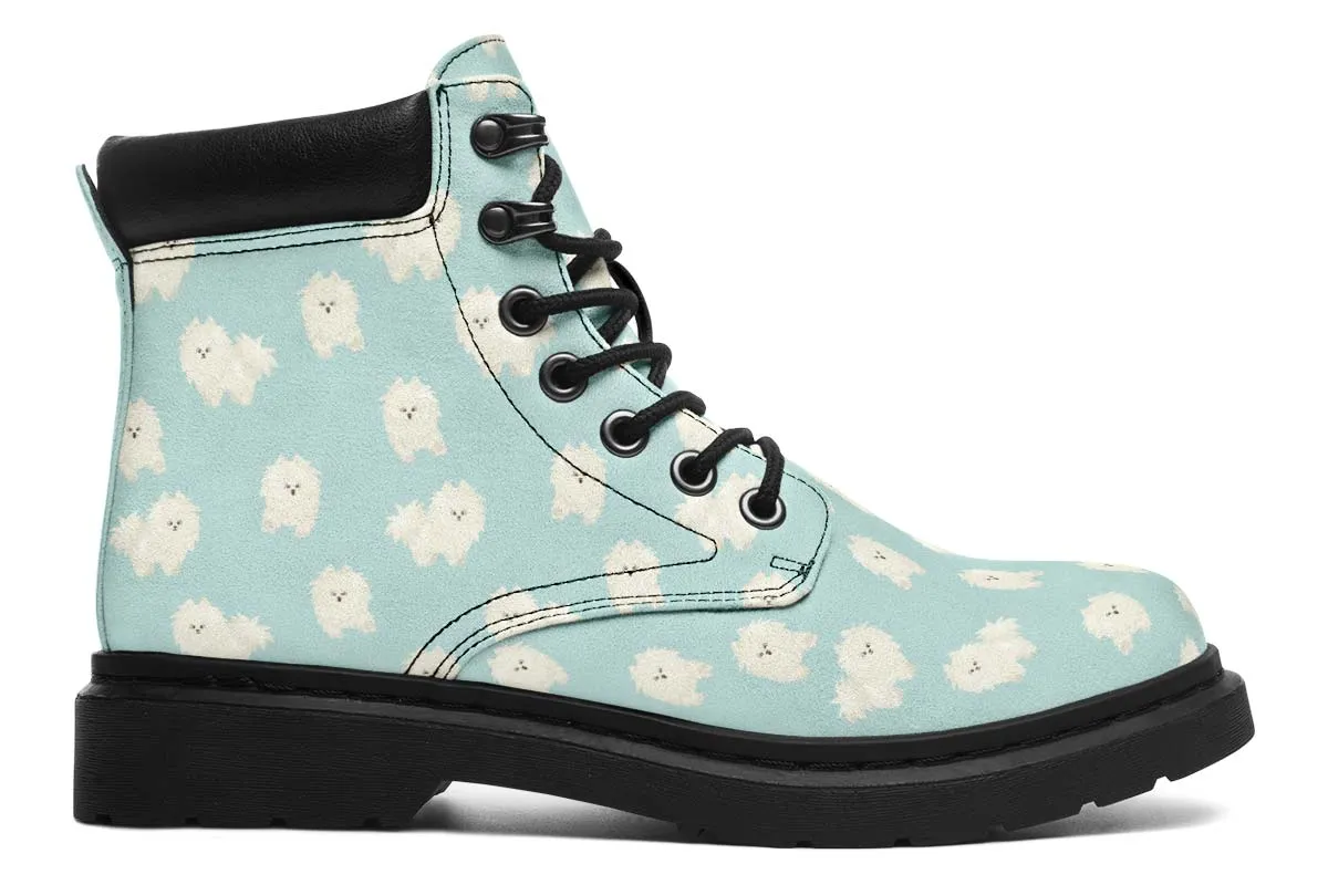 Fluffy American Eskimo Classic Vibe Boots
