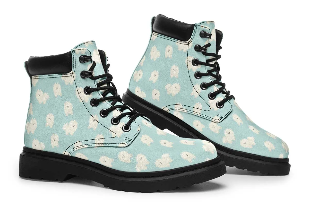 Fluffy American Eskimo Classic Vibe Boots