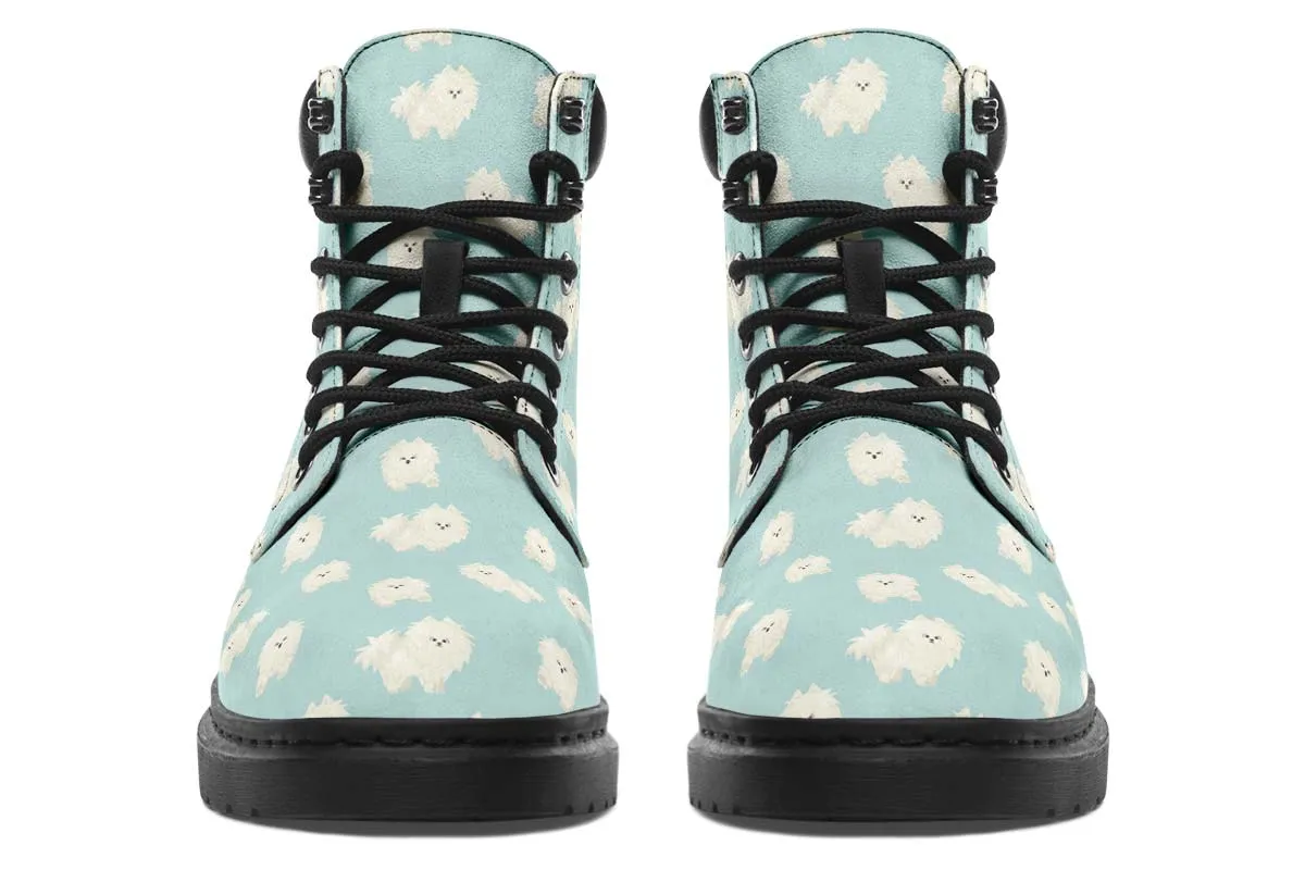 Fluffy American Eskimo Classic Vibe Boots