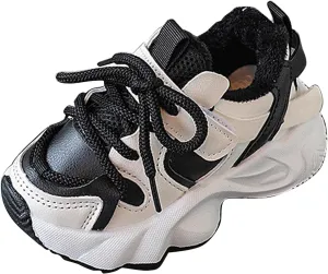 Fr Lined Winter Chunky Sneakers for Girls Kids Fashion Warm Cozy Fleece Lined Comfortable Girls Sneaker Shoes Size 12