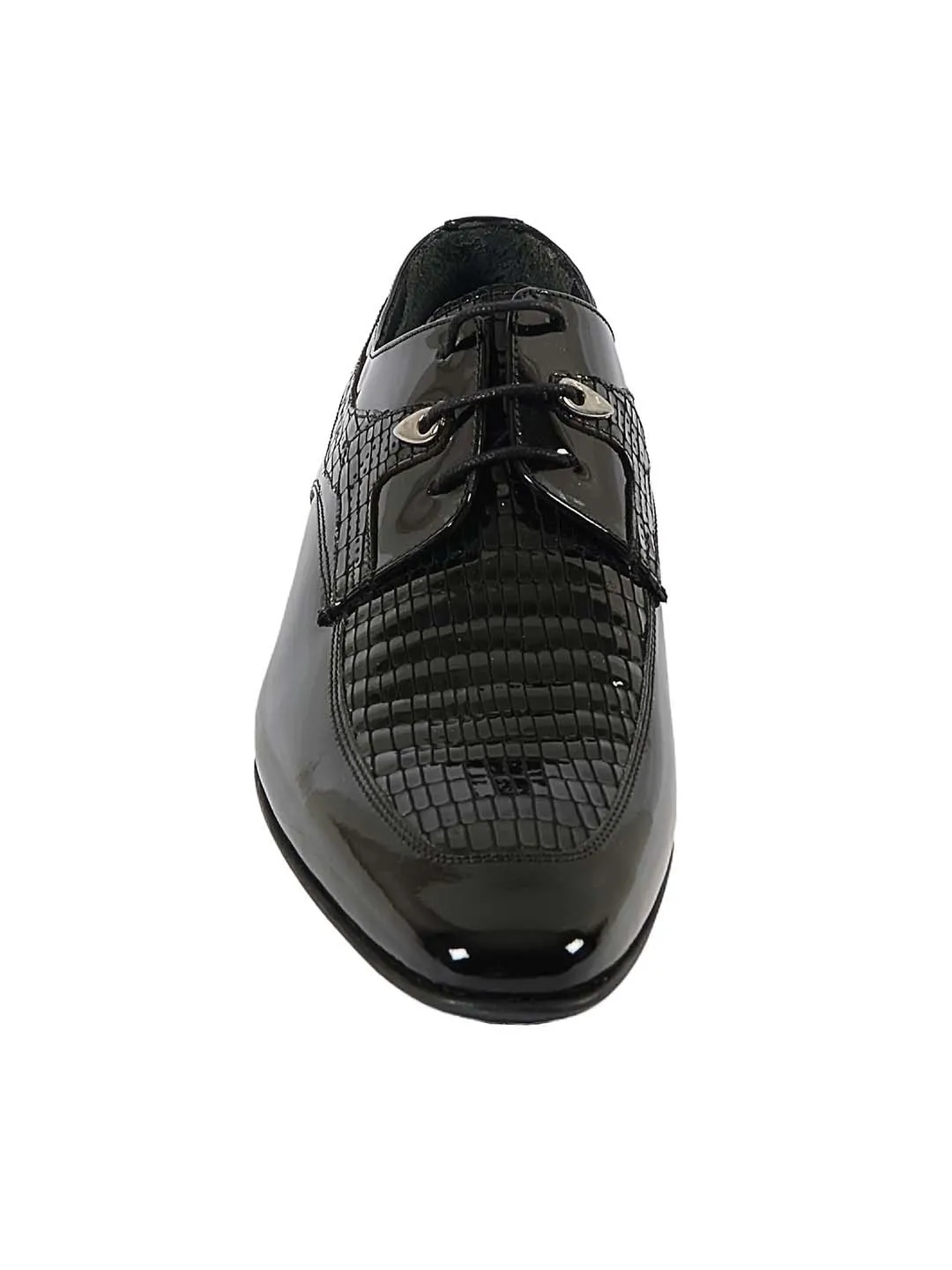 Franco Gabbani Patent Leather Black Dress Shoe By HITZ