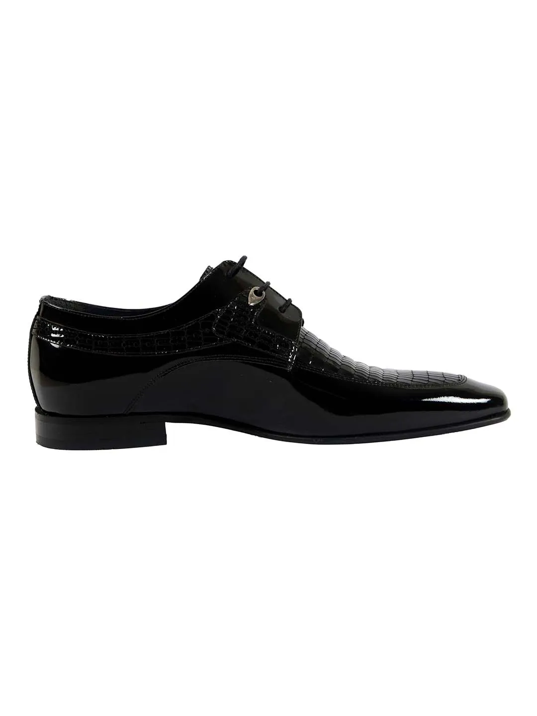 Franco Gabbani Patent Leather Black Dress Shoe By HITZ