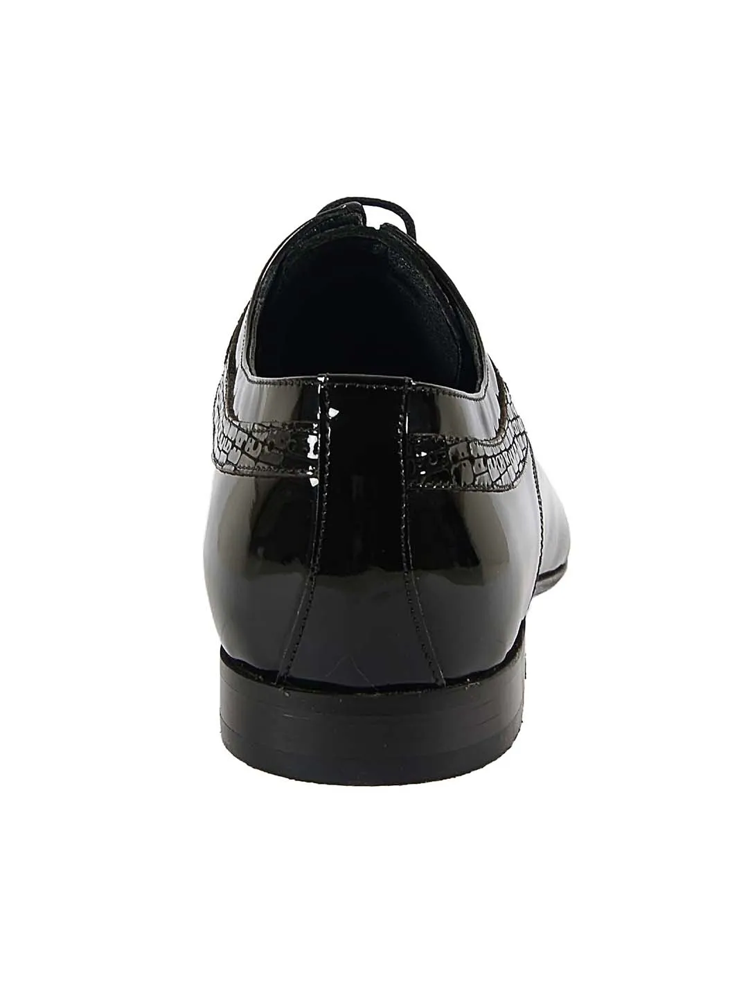 Franco Gabbani Patent Leather Black Dress Shoe By HITZ