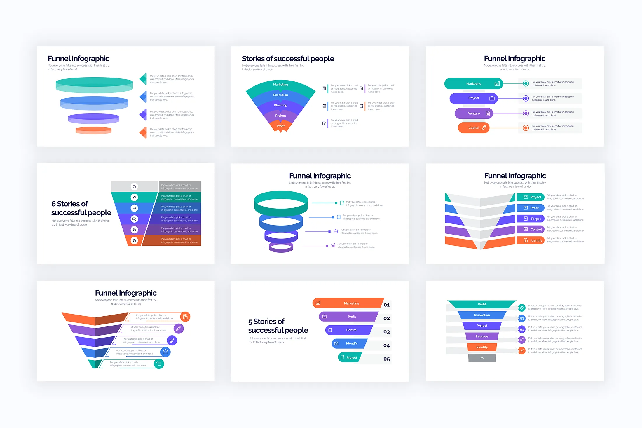Funnel Keynote Infographics