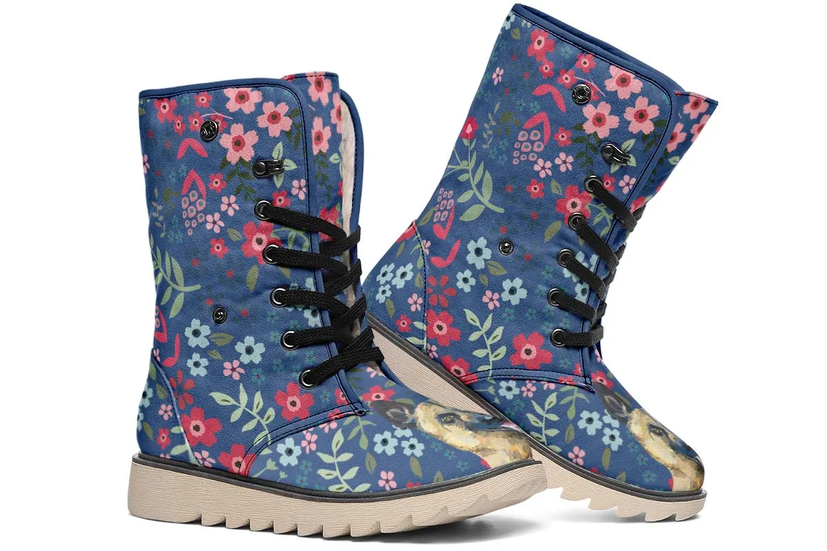 German Shepherd Sweetheart Polar Vibe Boots