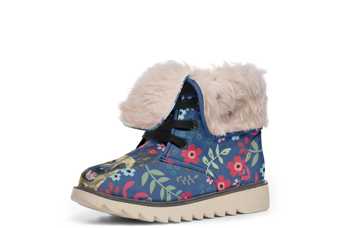 German Shepherd Sweetheart Polar Vibe Boots