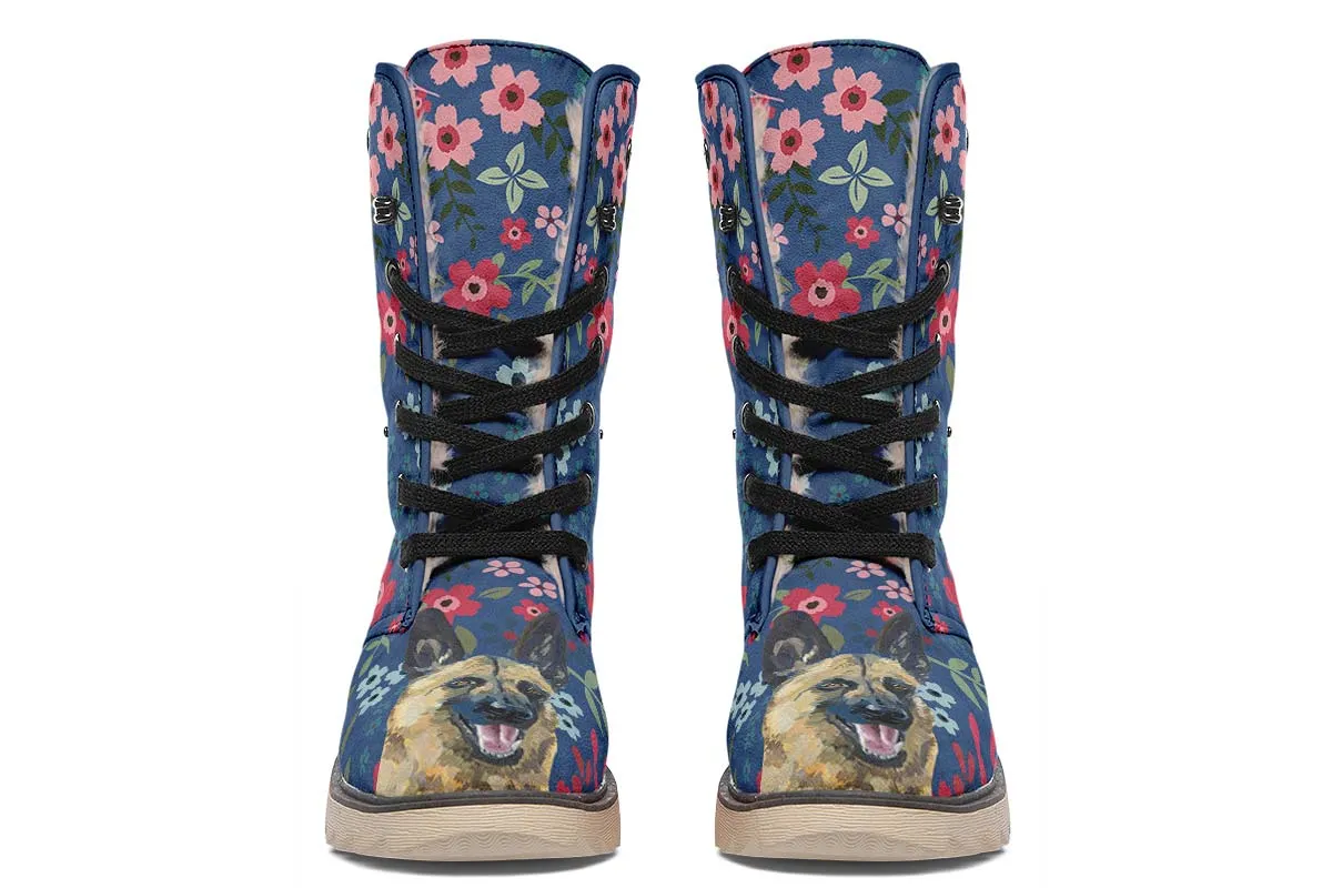 German Shepherd Sweetheart Polar Vibe Boots
