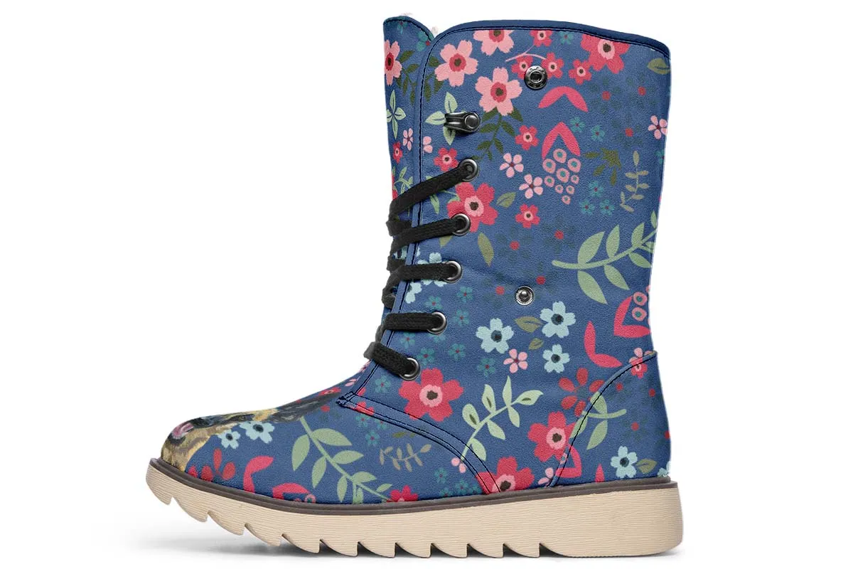 German Shepherd Sweetheart Polar Vibe Boots
