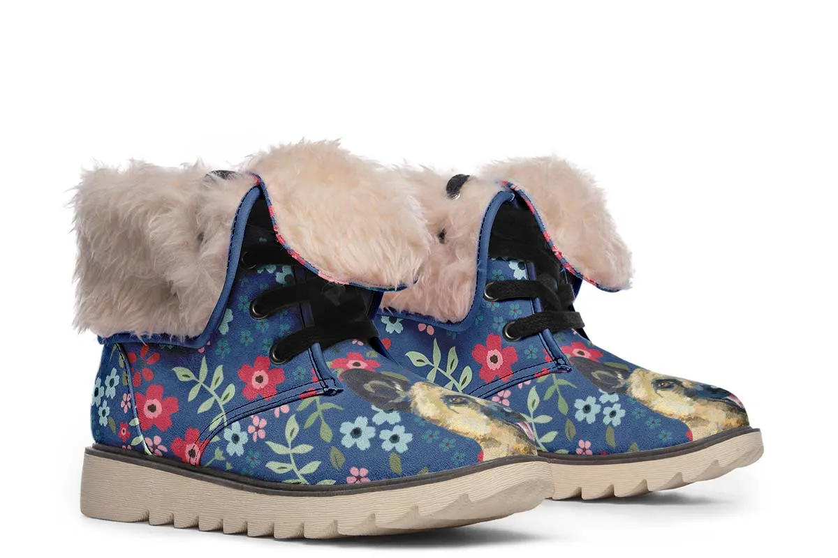 German Shepherd Sweetheart Polar Vibe Boots