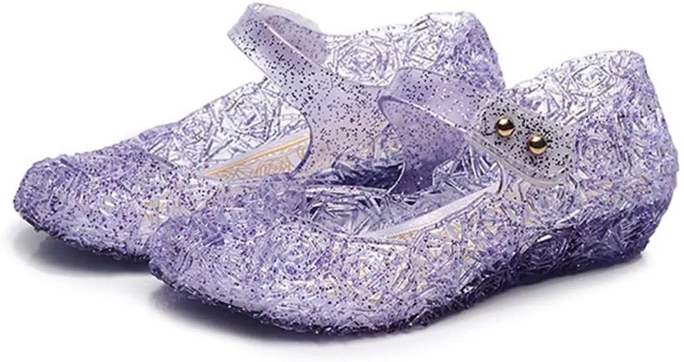 Girls Dress Shoes Glitter Kids Girls Dance Sandals Princess Jelly Shoes Party Infant Toddler Toddlers Sandals