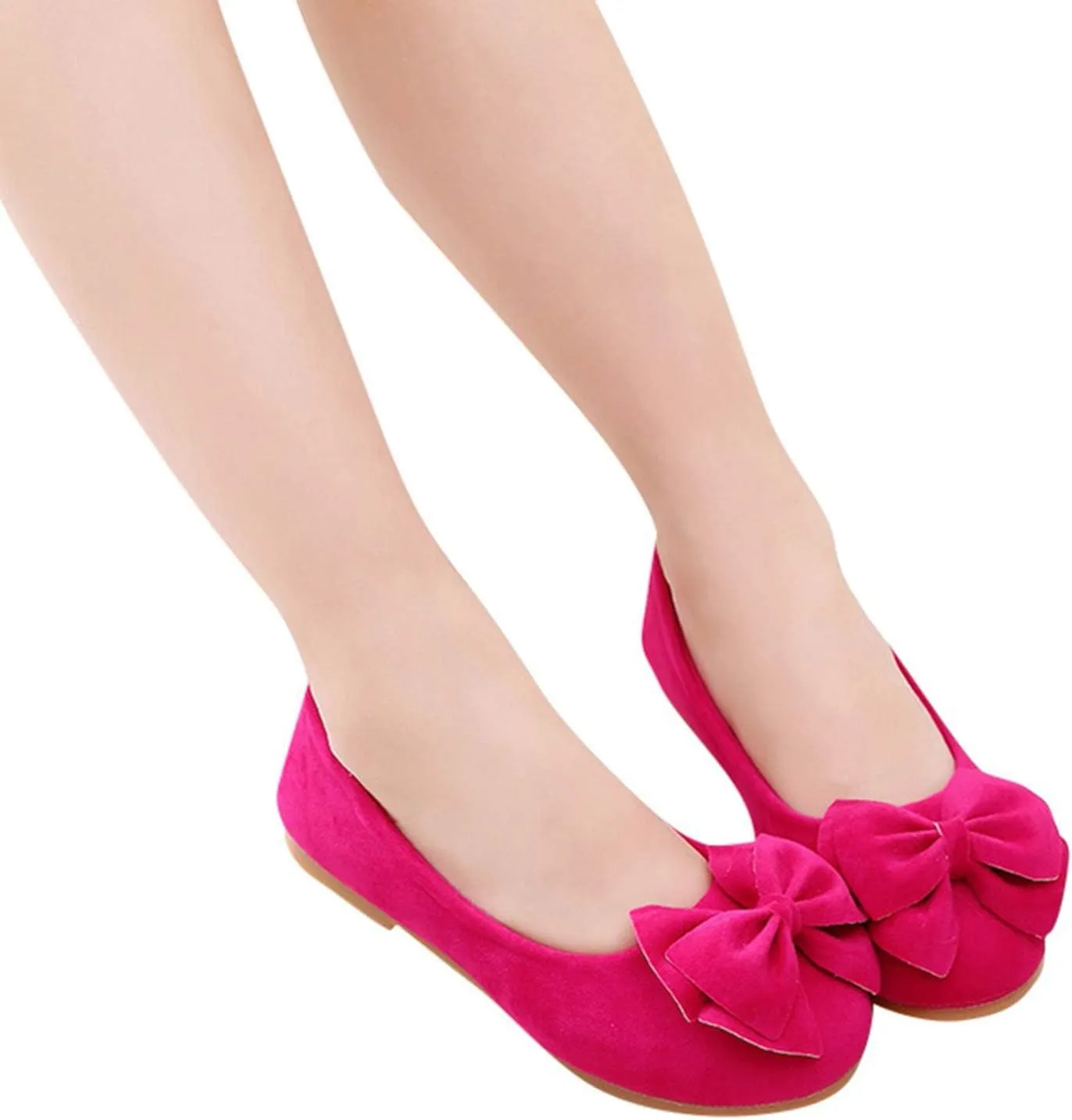Girls Dress Shoes Mary Jane Princess Shoes Girls' Flats Glitter Low Heels Flower Wedding Party Footwear for Toddler Little/Big Kid