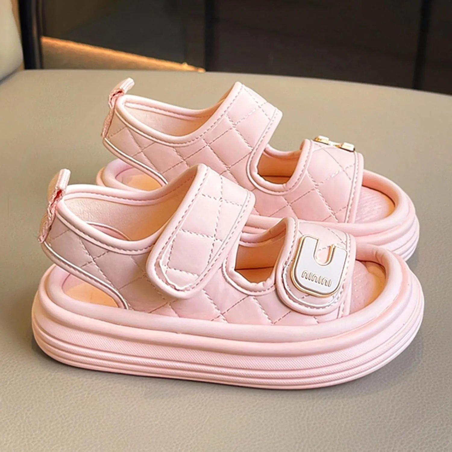 Girls Sandals for Big Kid Summer Soft Bottom Non Slip Little Girl Sports Beach Shoes Female Shoes Girls Sandals