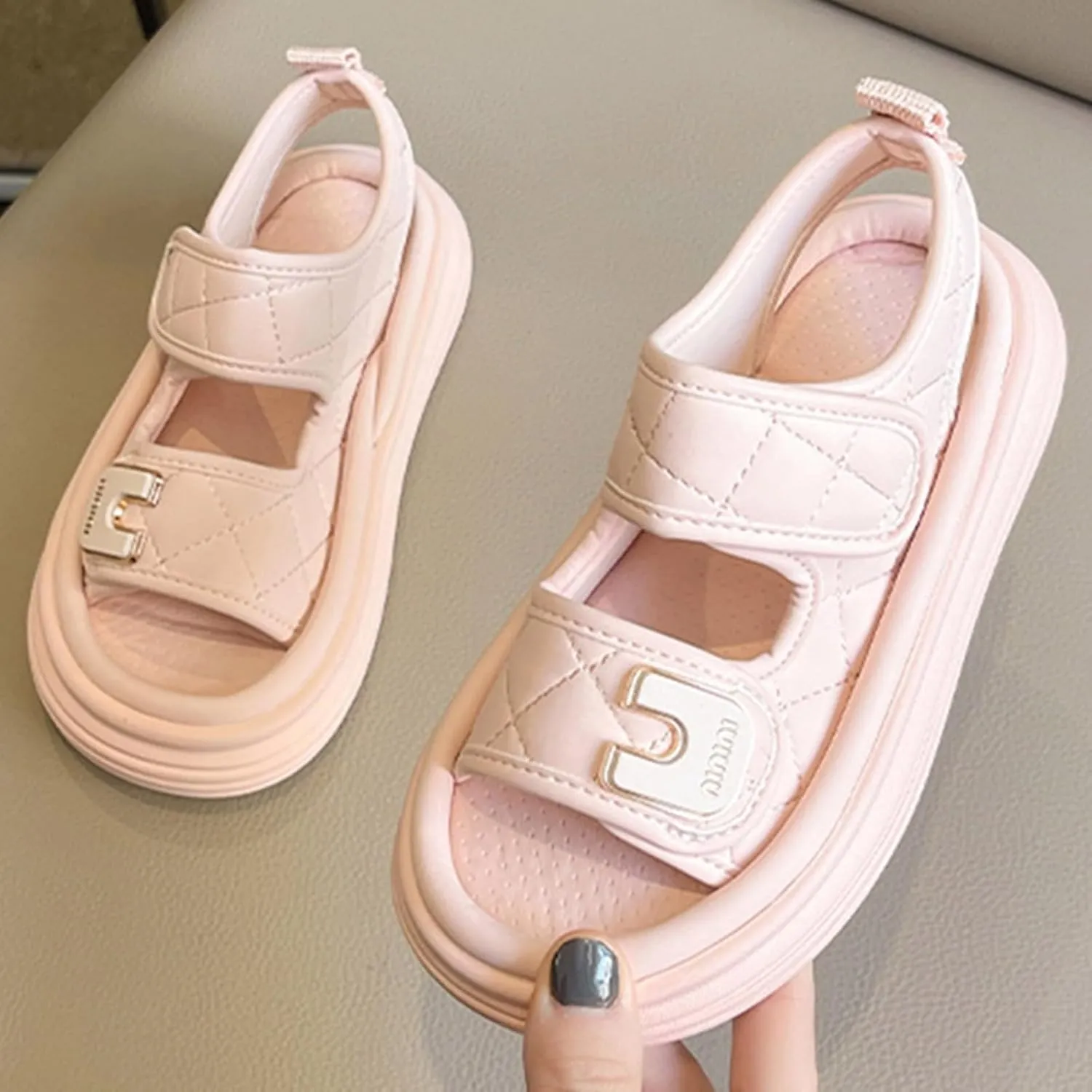 Girls Sandals for Big Kid Summer Soft Bottom Non Slip Little Girl Sports Beach Shoes Female Shoes Girls Sandals