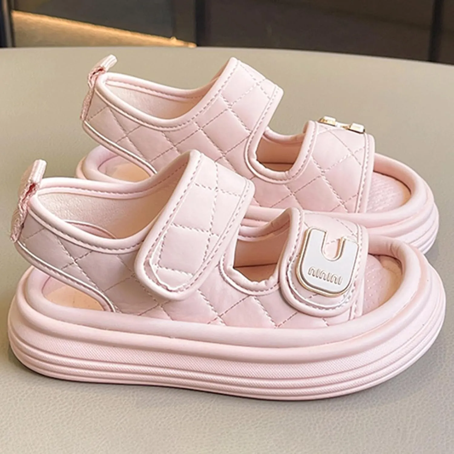 Girls Sandals for Big Kid Summer Soft Bottom Non Slip Little Girl Sports Beach Shoes Female Shoes Girls Sandals