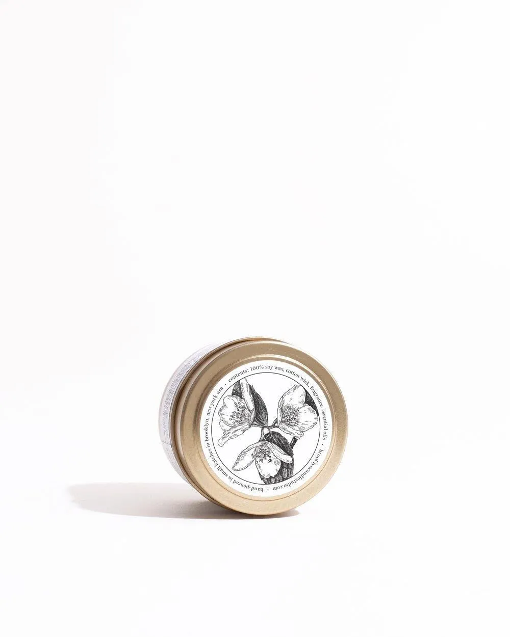 Gold Travel Candle (Sunday Morning)