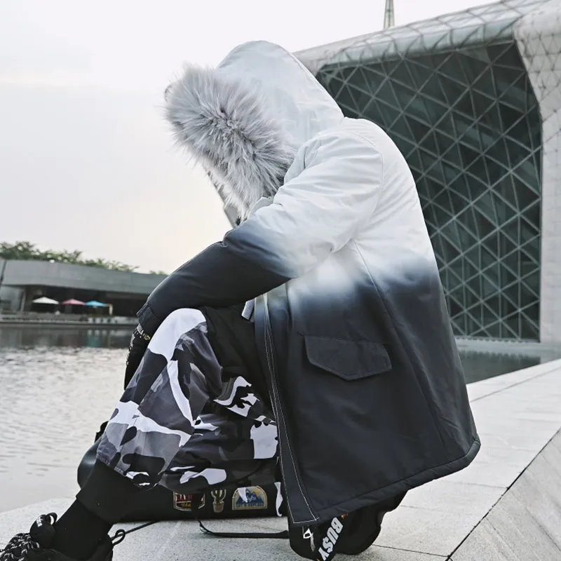 Gradient Mountain Coat