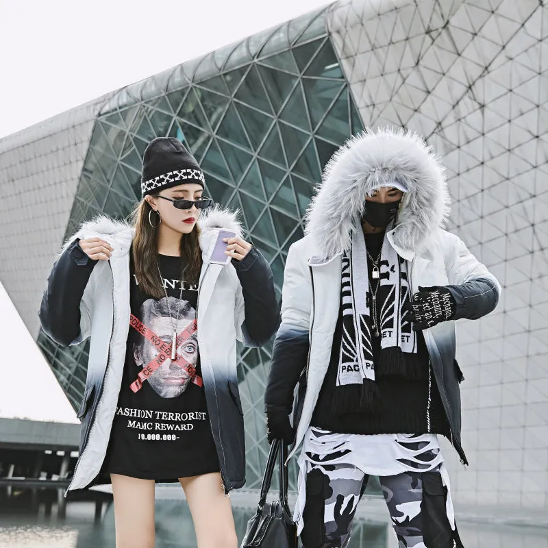 Gradient Mountain Coat