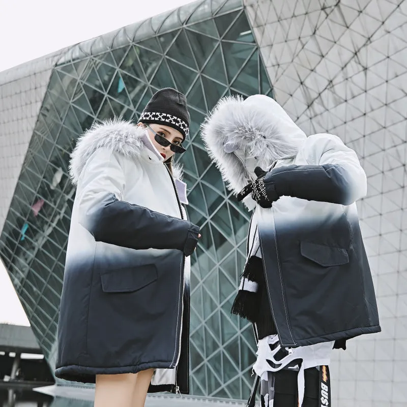 Gradient Mountain Coat