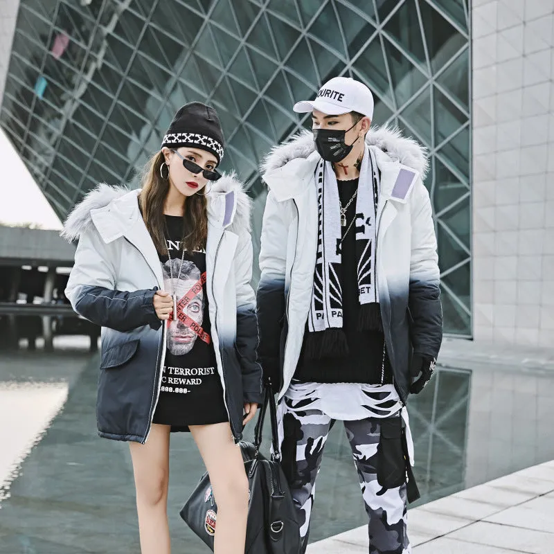 Gradient Mountain Coat