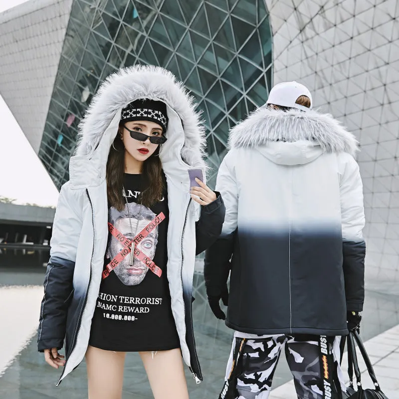 Gradient Mountain Coat
