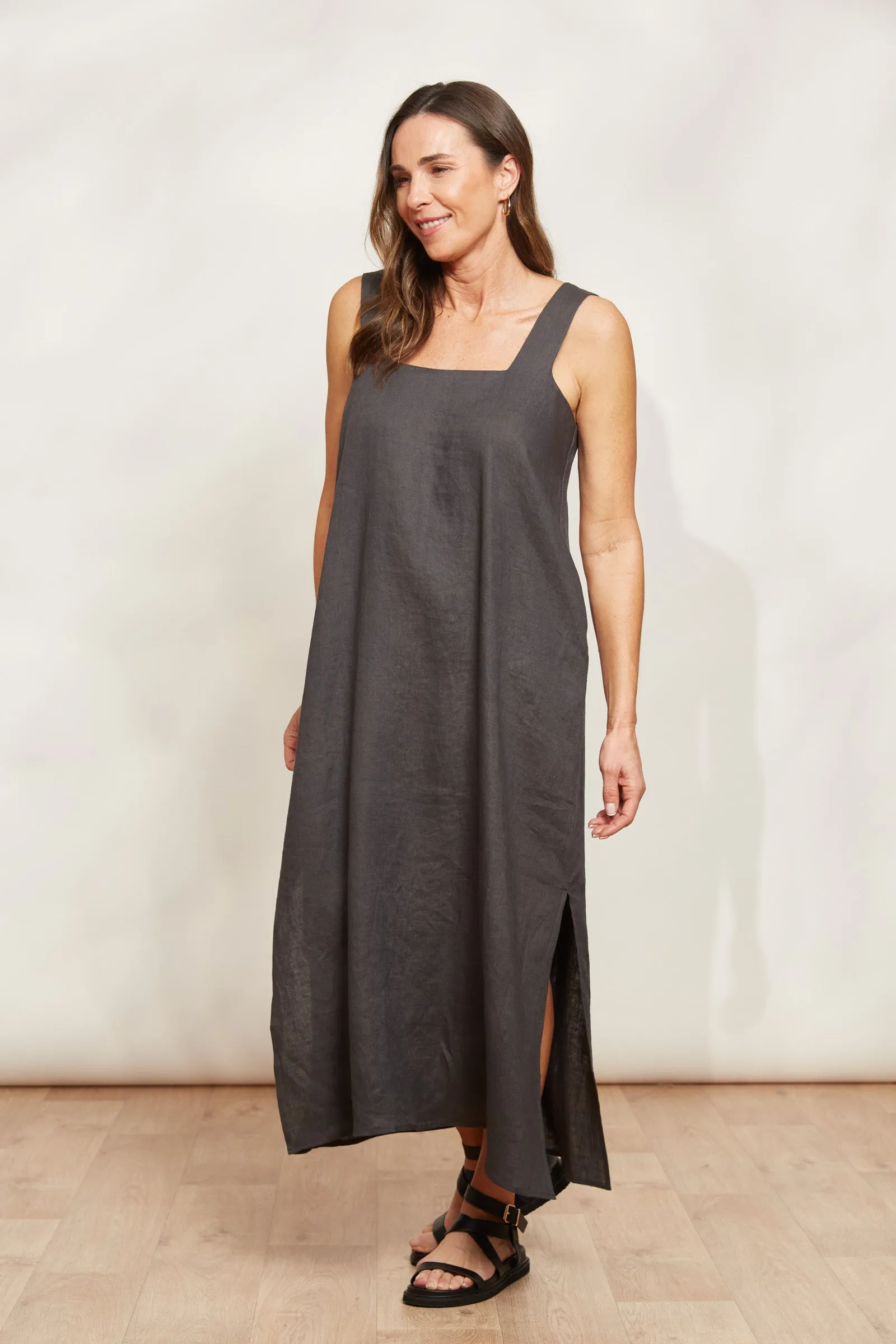 Halcyon Tank Dress - Oyster