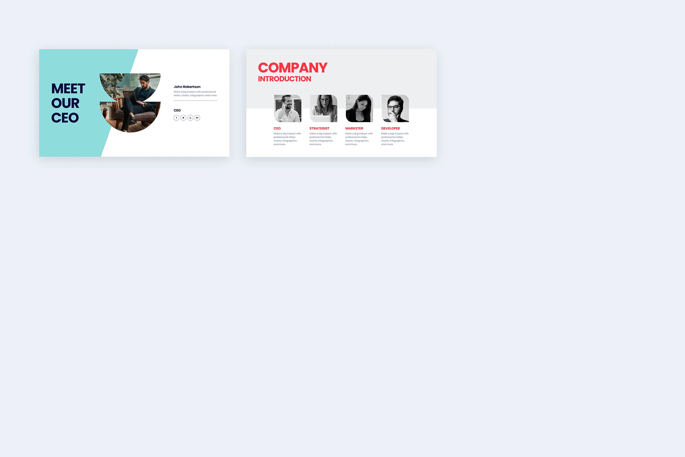 Introduction Powerpoint Infographic Template