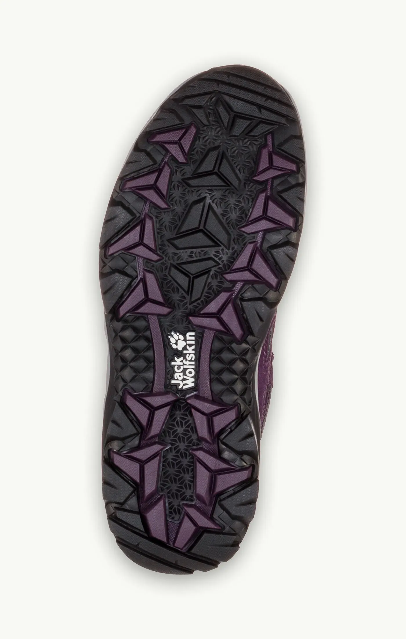 Jack Wolfskin Vojo Hike 3 Texapore Mid Womens Purple/Grey