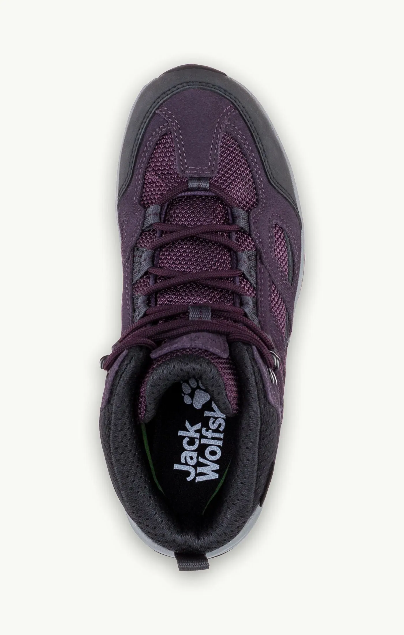 Jack Wolfskin Vojo Hike 3 Texapore Mid Womens Purple/Grey