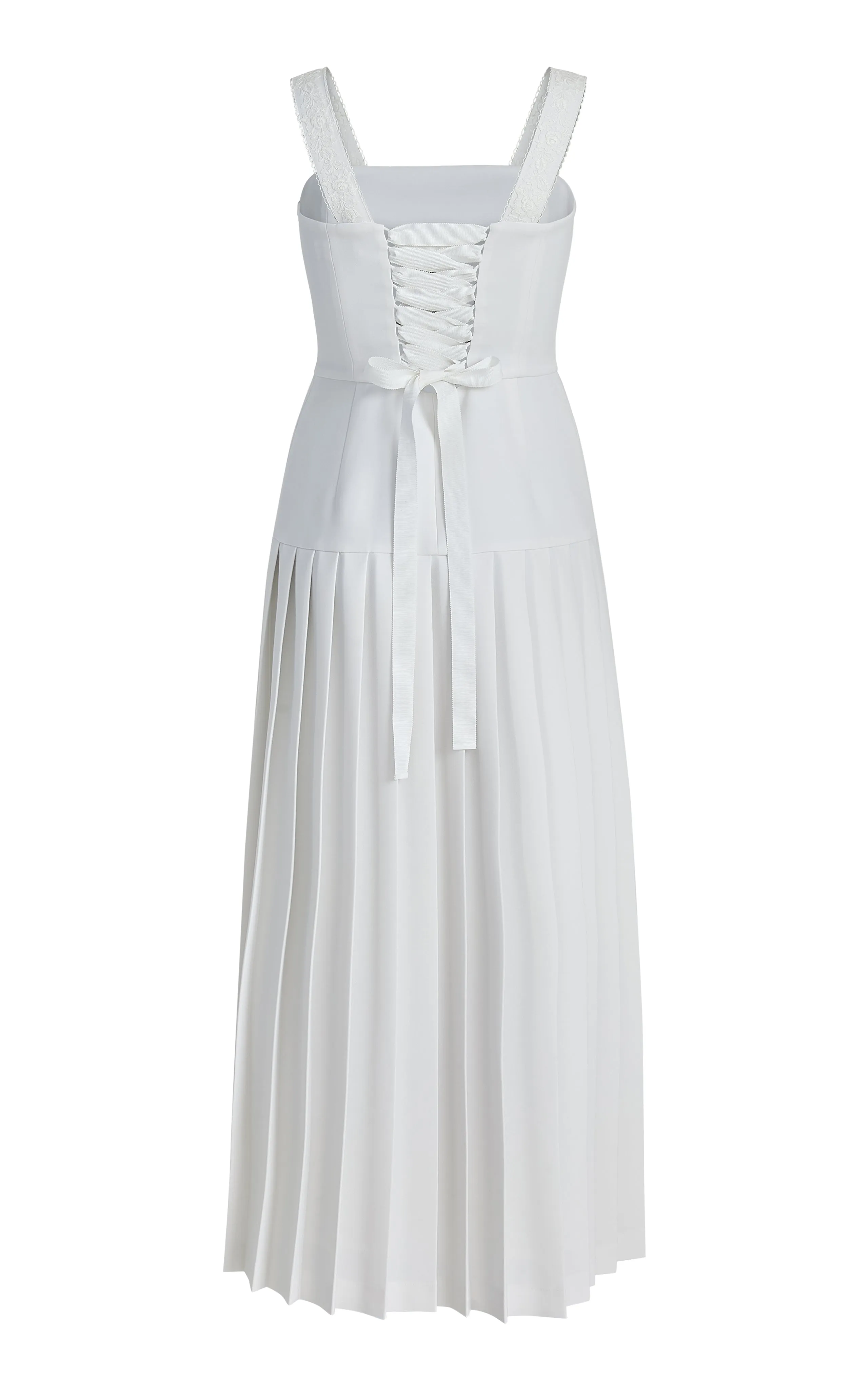 Jackie Pleated Dress Made to Measure
