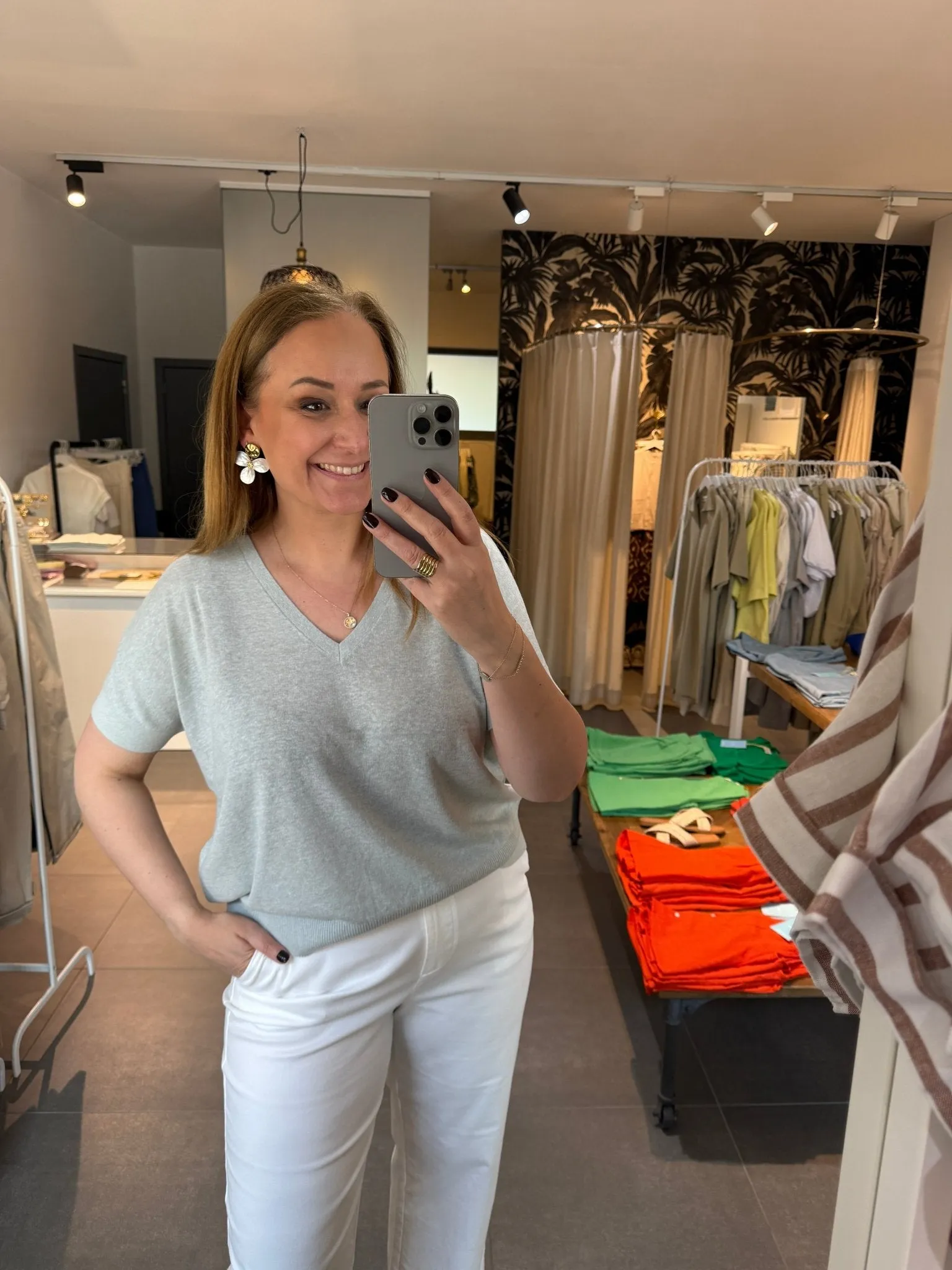 JcSophie - Trui Haven Sweater Morning Mist