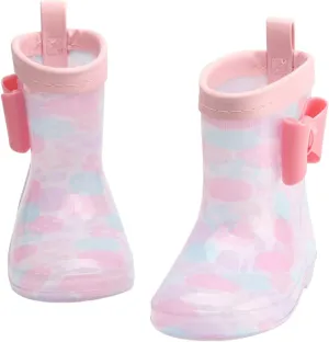 Kids Rain Boots, Toddler Girls & Boys Rain Boots Waterproof Water Shoes Non-Slip Mud Boot with Toddler Water Shoes