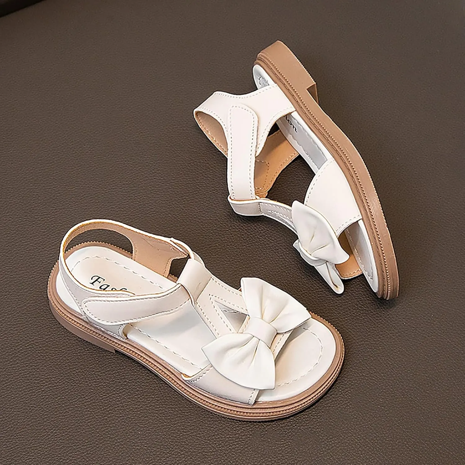Kids Sandals Kids Girls Sandals Open Toe Ankle Strap Dress Shoes Wedding Party For Toddler Kids Pool Shoes For