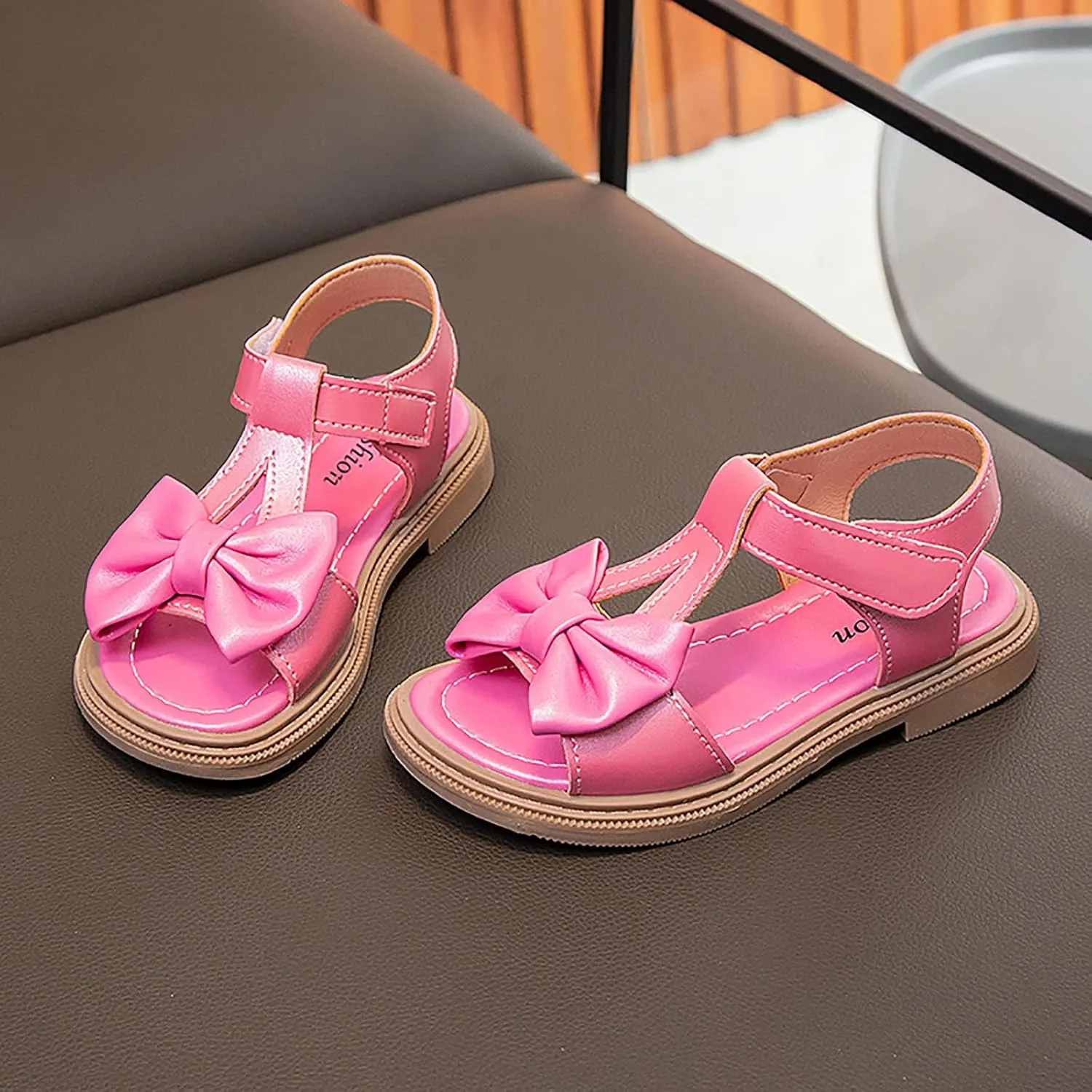 Kids Sandals Kids Girls Sandals Open Toe Ankle Strap Dress Shoes Wedding Party For Toddler Kids Pool Shoes For