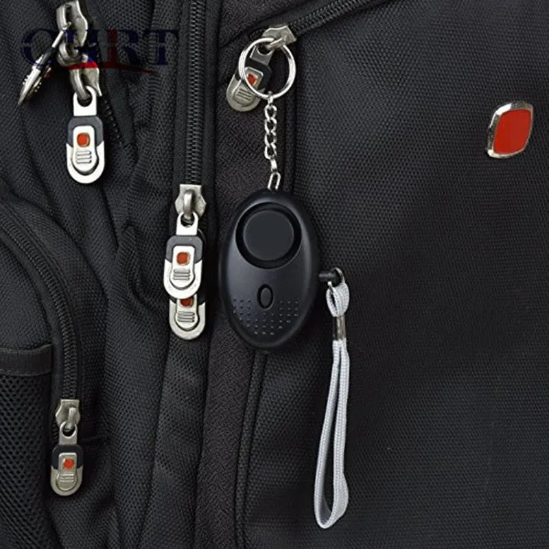 LED Light Safety Key Chain Portable Emergency Personal Security Alarms Self-Defense 130db