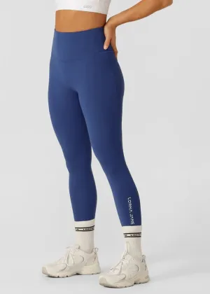 Lotus No Chafe Ankle Biter Leggings - Storm