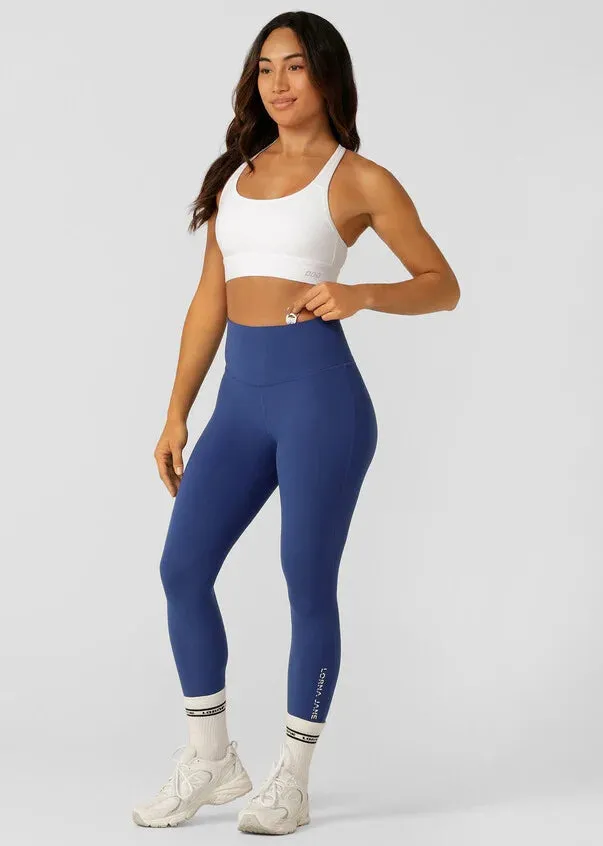 Lotus No Chafe Ankle Biter Leggings - Storm