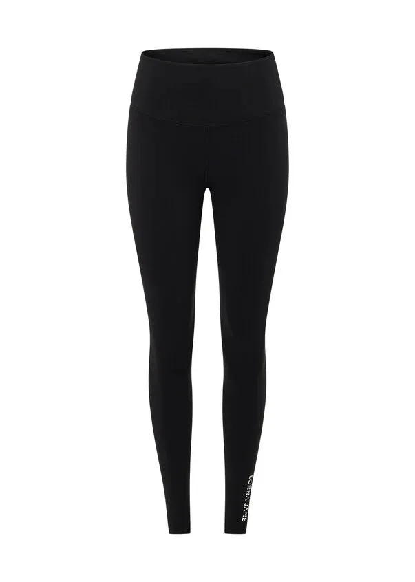 Lotus No Chafe Full Length Leggings - Black