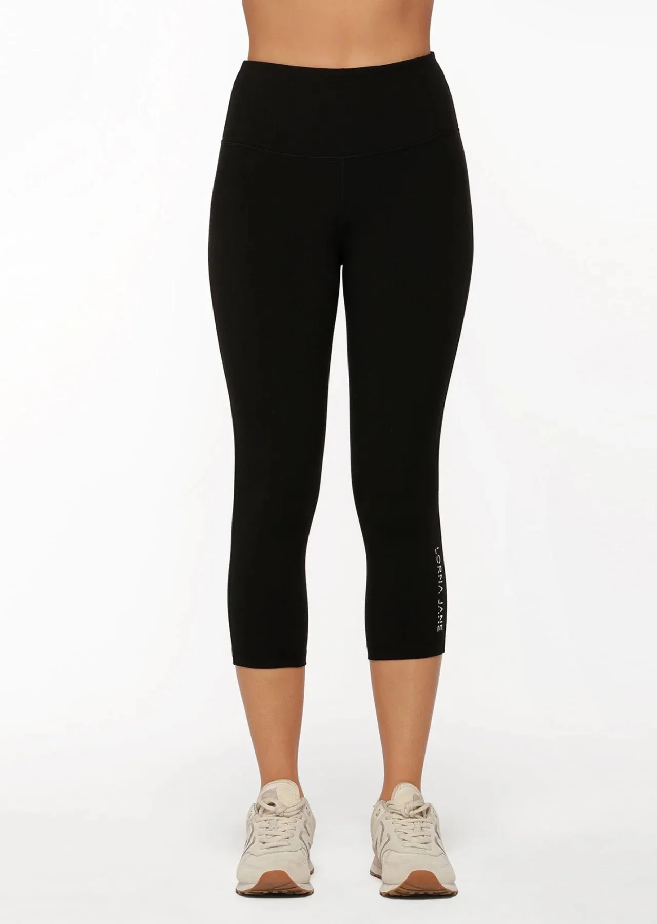 Lotus No Chafe Phone Pocket 7/8 Leggings - Black