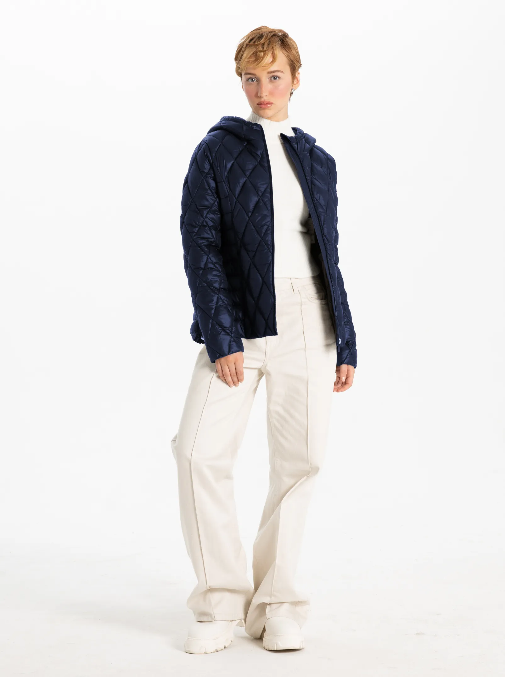 LOUISEVILLE | Modern Diamond Quilt Jacket ||LOUISEVILLE |Quilt Moderne en Diamants