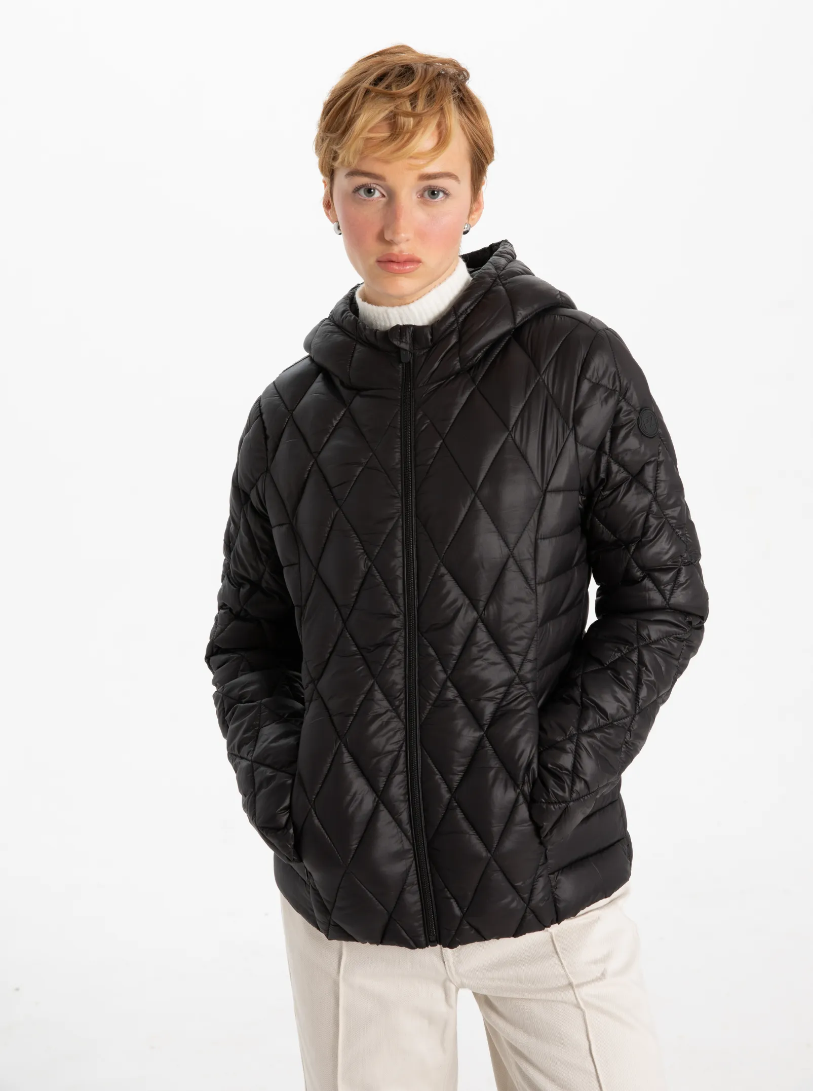 LOUISEVILLE | Modern Diamond Quilt Jacket ||LOUISEVILLE |Quilt Moderne en Diamants