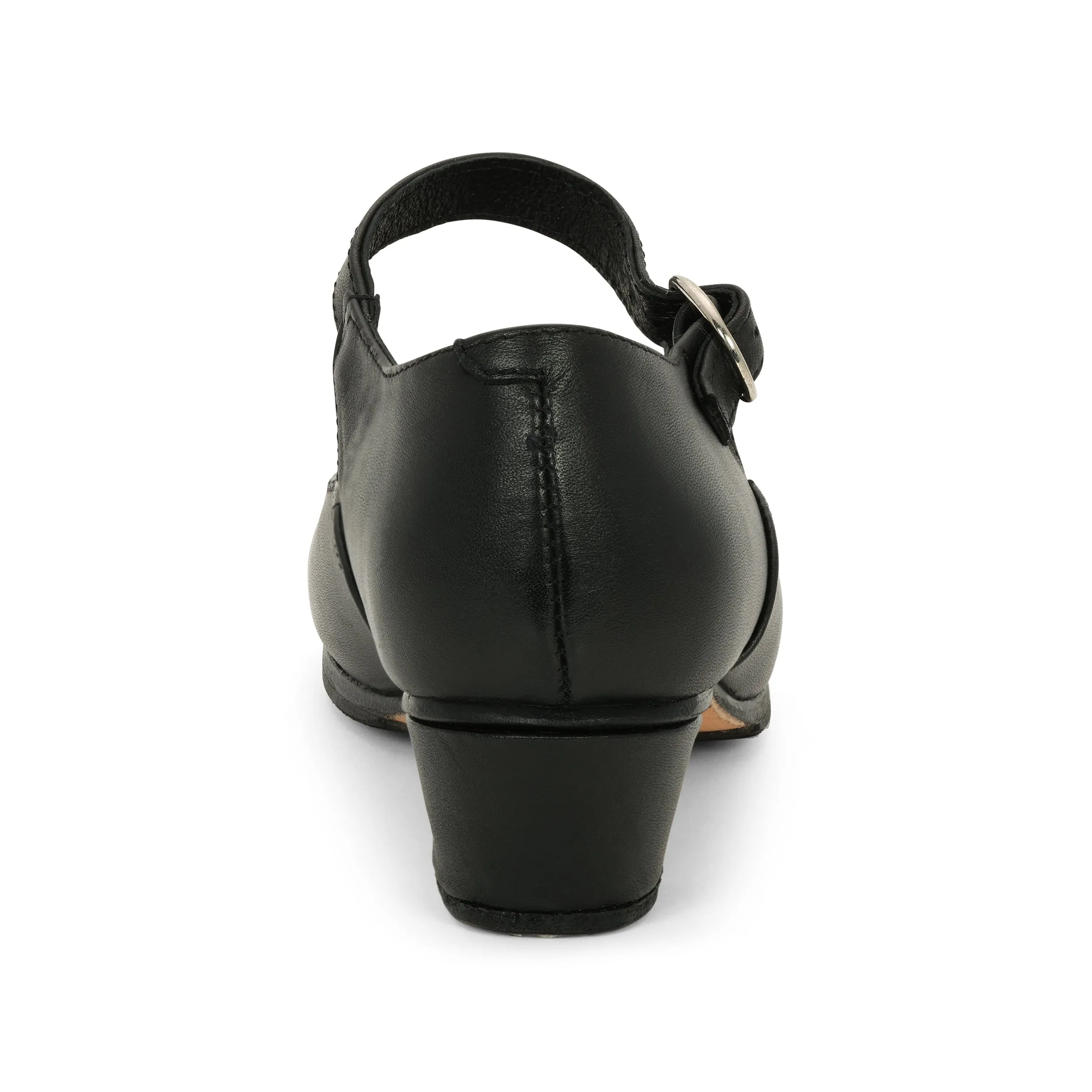 Manzano 470 Kids Folklorico Shoes with Nails, Leather, 4cm Heel