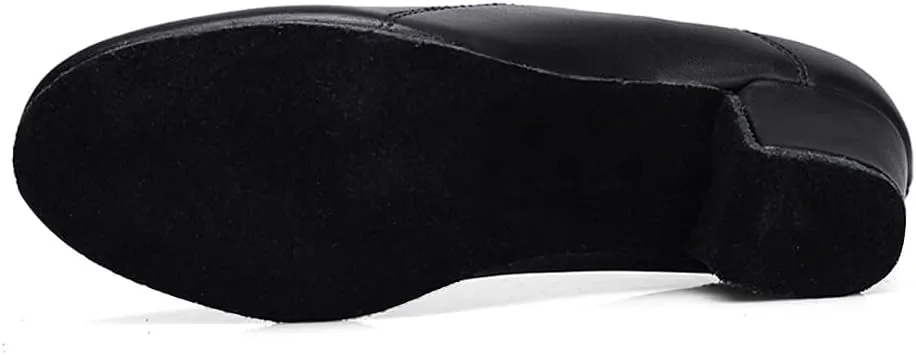 Mens Boys Latin Dance Shoes Lace-up Ballroom Shoes Tango Waltz Salsa Professional Modern Dance Performance Shoes