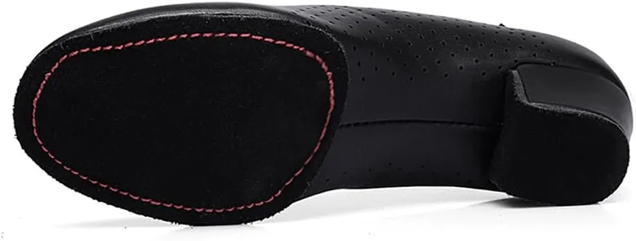 Mens Boys Latin Dance Shoes Lace-up Ballroom Shoes Tango Waltz Salsa Professional Modern Dance Performance Shoes