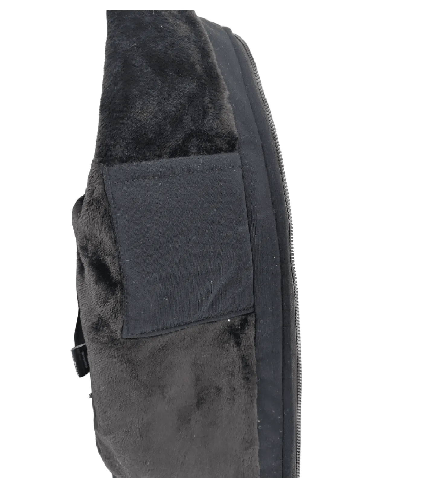 Mens Insulated Baffle Jacket Black Men Hooded Winter Warm Zipper Knitted Sweater Coat