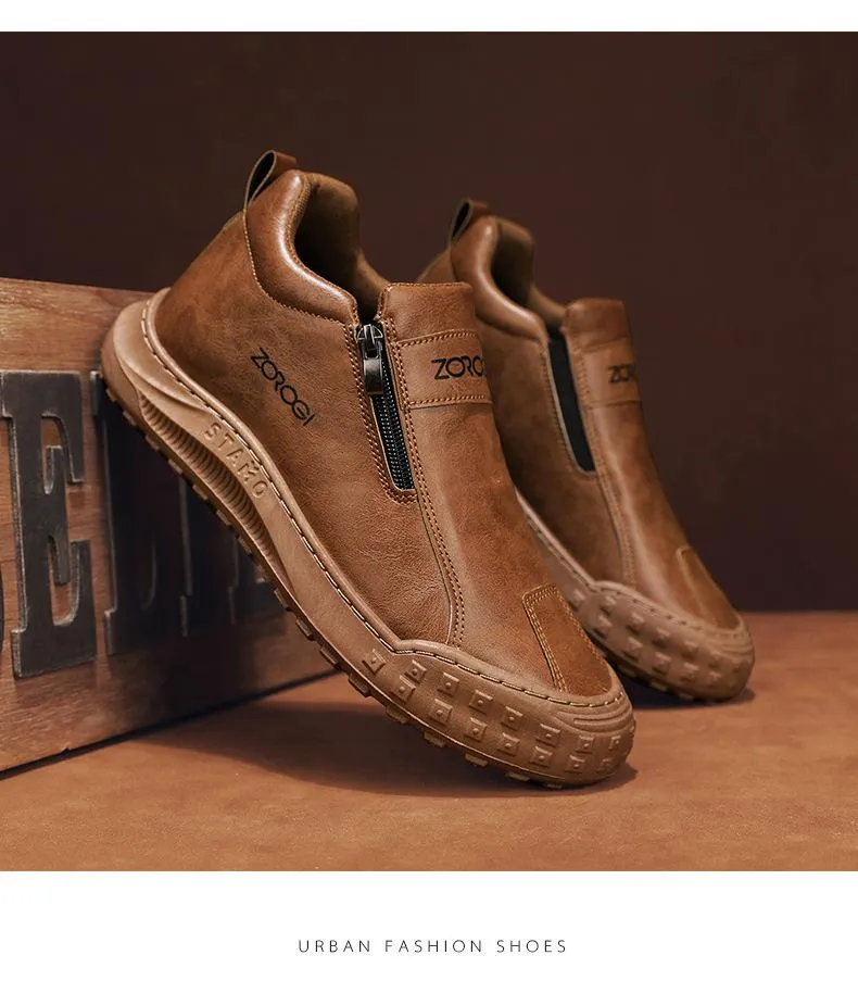 Men's Outdoor Daily Leather Breathable Loafer