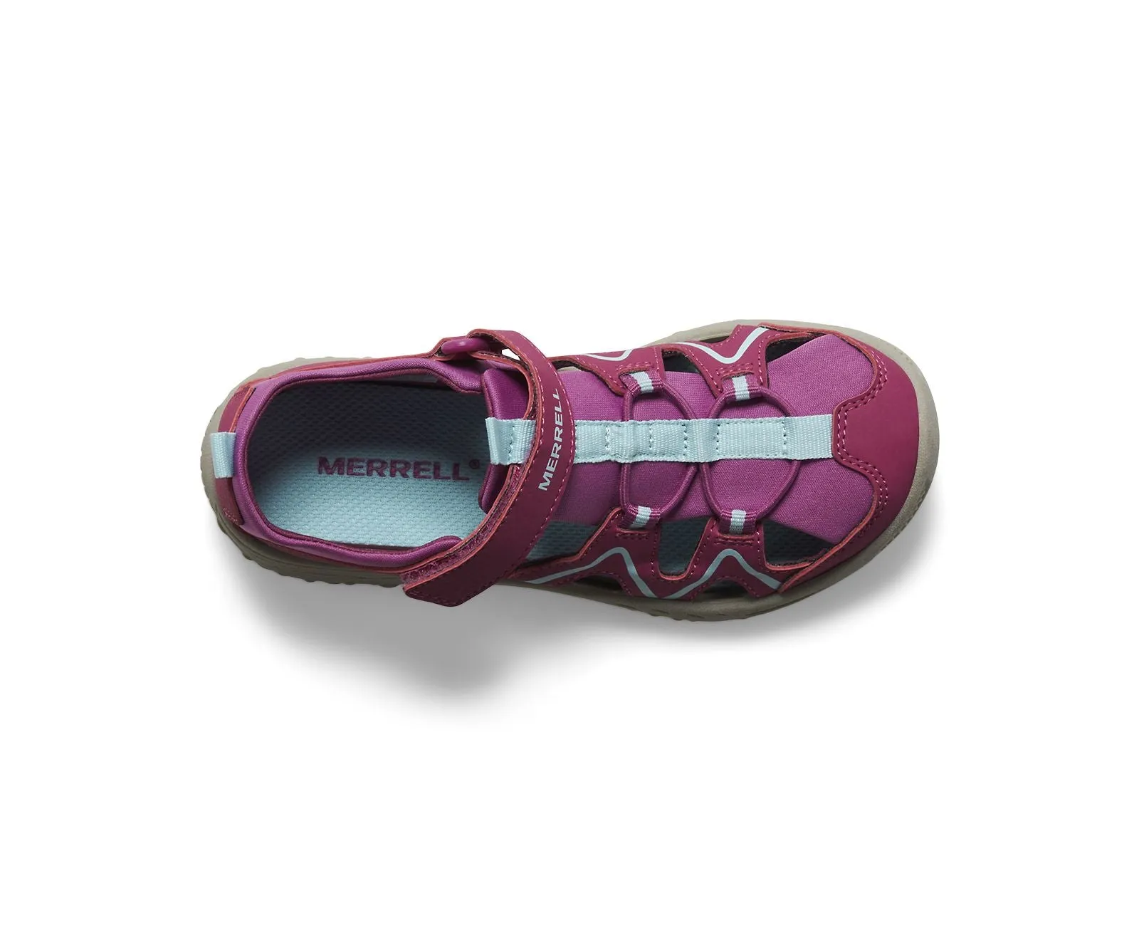 Merrell Explorer Hydro Sandal - Berry/Turquoise/Grey