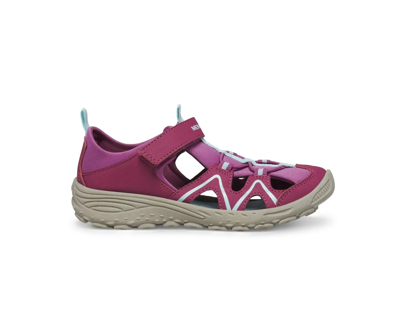 Merrell Explorer Hydro Sandal - Berry/Turquoise/Grey